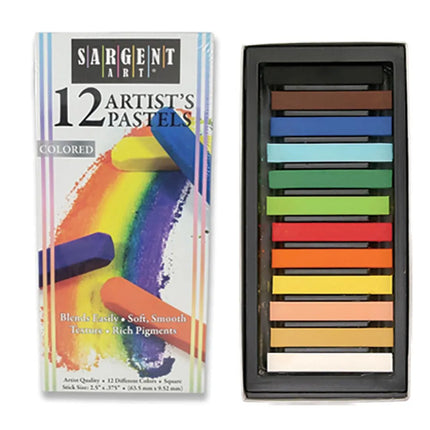 SQUARE CHALK PASTELS 12 SARGENT 22-4112