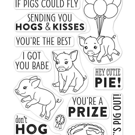 SET DE SELLOS TRANSP DE COUNTY FAIR PIG