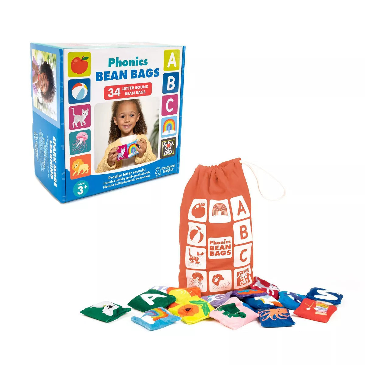 PHONICS BEAN BAGS ABC School Supply