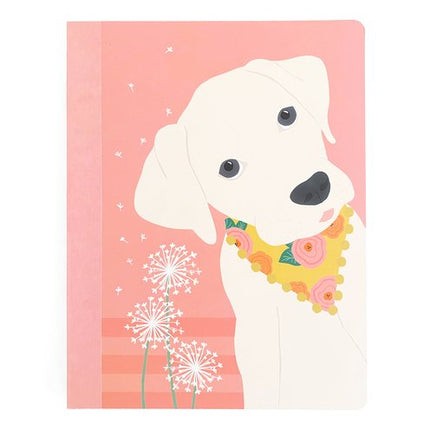 LIBRETA HEADS UP BUTTERCUP COMPOSITION PERRO ROSA