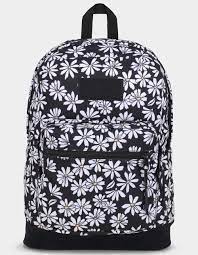 MOCHILA JANSPORT HALF PINT PUNK PANSIES BLACK