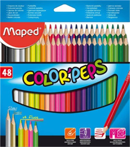 COLORES MAPED COLOR PEPS 48CLRS