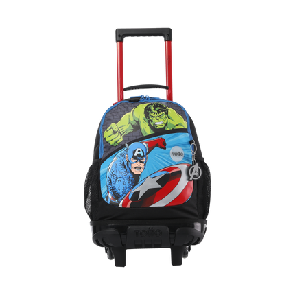 MOCHILA C/RODOS AVENGERS TOTTO PEQ