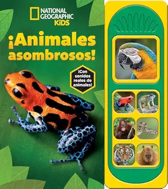 LIBRO ANIMALES ASOMBROSOS NATIONAL GEOGRAPHIC KIDS