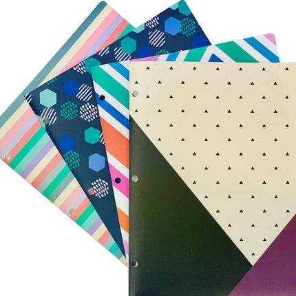 PORTAFOLIO 2 POCKET POLY PRINTED FASHION