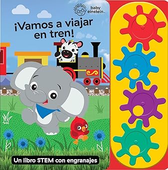 LIBRO VAMOS A VIAJAR EN TREN BABY EINSTEIN