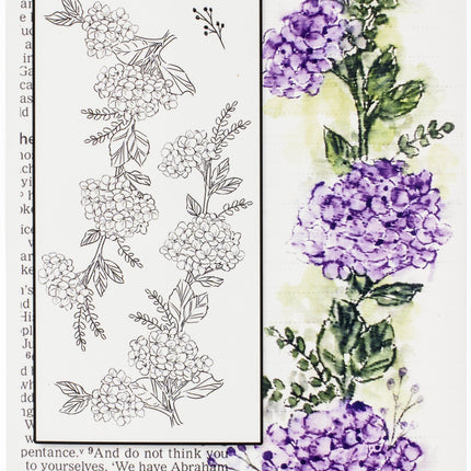 SELLOS HYDRANGEA BORDER -3 PCS