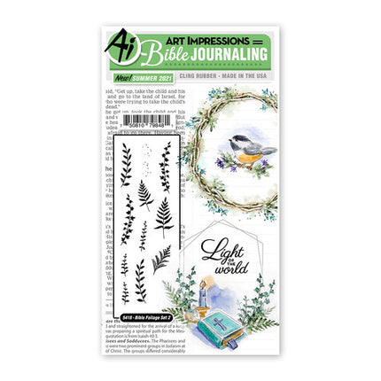 SET DE FOLLAJE BIBLE JOURNALING