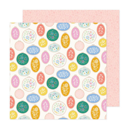 PAPEL P/ SCRAPBOOK 12X12 DOBLE SIDED SEW SWEET