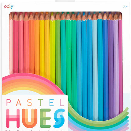 SET LAPICES COLORES PASTEL DE 24 UNIDADES OOLY
