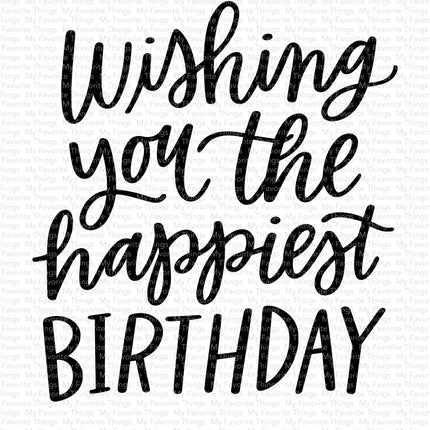 SELLOS TRANSP. HAPPIEST BIRTHDAY 1 PCS