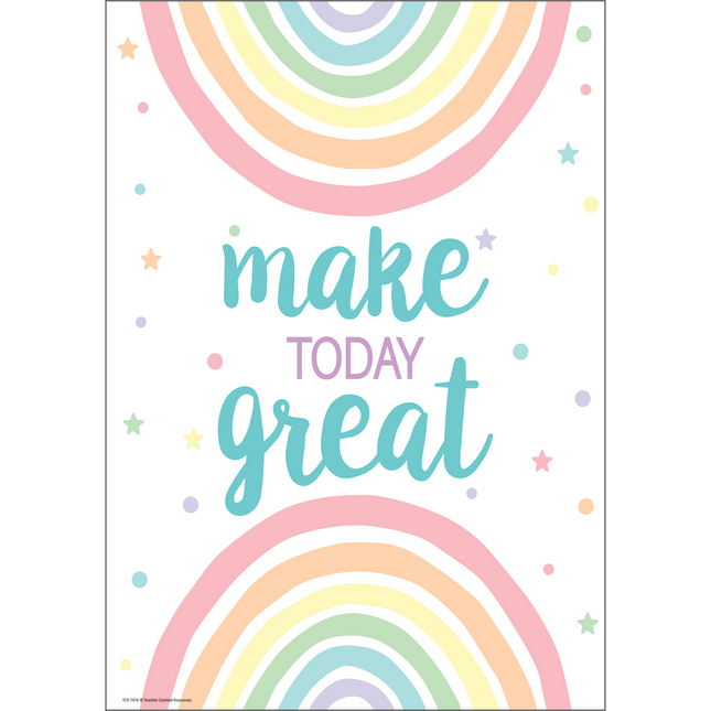 POSTER POSITIVE MAKE TODAY GREAT