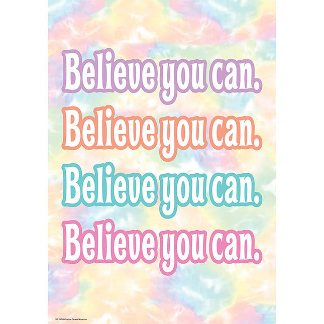 POSTER POSITIVE BELIEVE YOU CAN