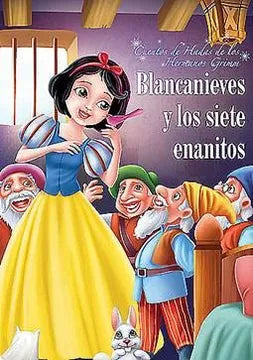 LIBRO CUENTOS DE HADAS DE LOS HERMANOS GRIMM BLANCA NIEVES Y LOS 7 ENANITOS