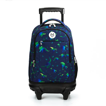 MOCHILA C/RODOS ECHO DINOSAUR GREYWOLF