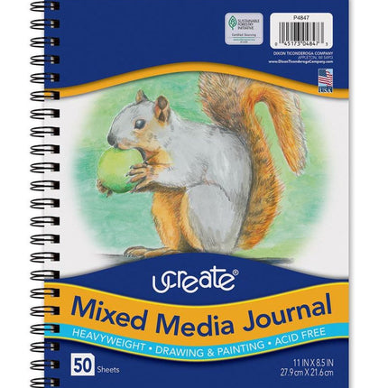 SKETCH UCREATE MIXED MEDIA 11X8.5 4847