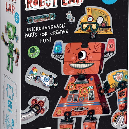ROMPECABEZA MIX AND MATCH ROBOT LAB 65PZS