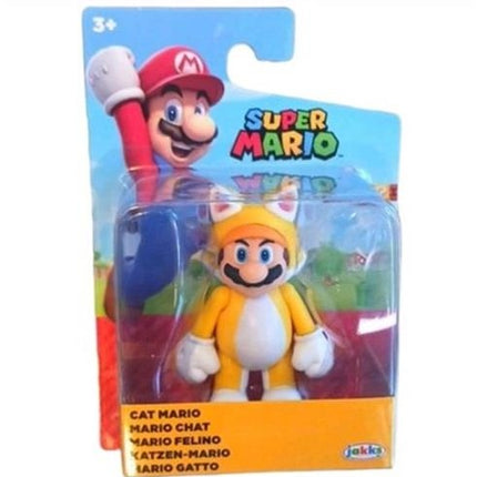 JUGUETE NINTENDO MARIO 2.5" FIGURE LIMITED CAT MARIO