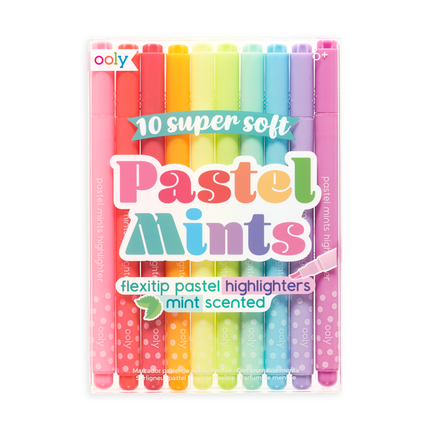 SET DE RESALTADORES PASTEL OOLY 10CLRS