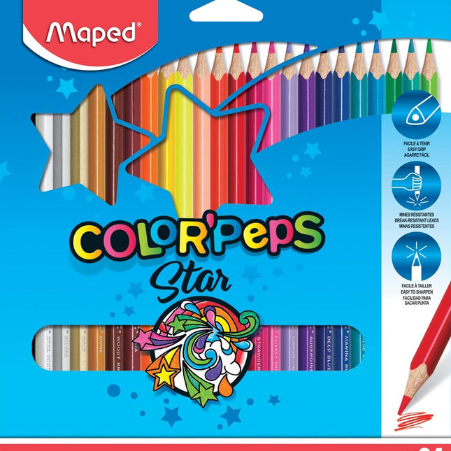 COLORES MAPED 24 TRIANG COLORES