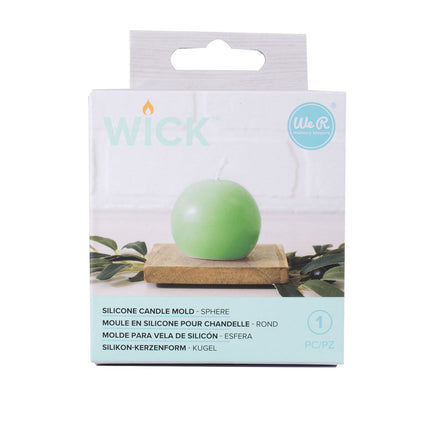 MOLDE PARA HACER VELAS EN FORMA DE ESFERA - WR WICK
