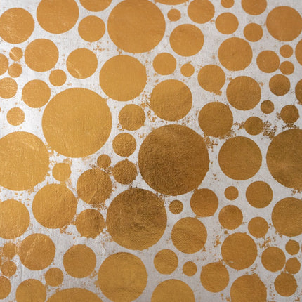 PAPEL ARTESANAL CON PUNTOS DORADOS 22X29PULG