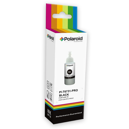 PI-T6731-PRO – BOTELLA TINTA 70ML EPSON T6731 BLACK MARCA POLAROID