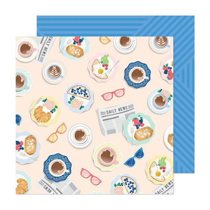 PAPEL ESTAMPADO DOBLE CARA 12 X 12 DIARIO
