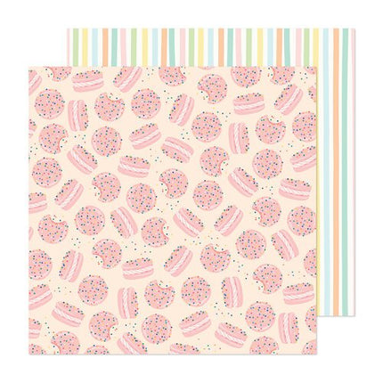 PAPEL ESTAMPADO DOBLE CARA 12 X 12 FANTASTICO PASTEL