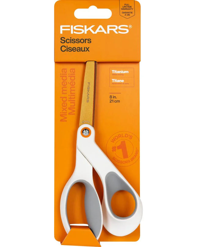 TIJERA SOFTGRIP BENT 8"