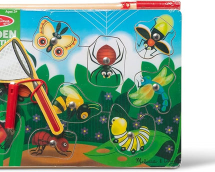 JUGUETE MAGNETICO WOODEN PUZZLE GAME SET: FISHING AND BUG CATCHING