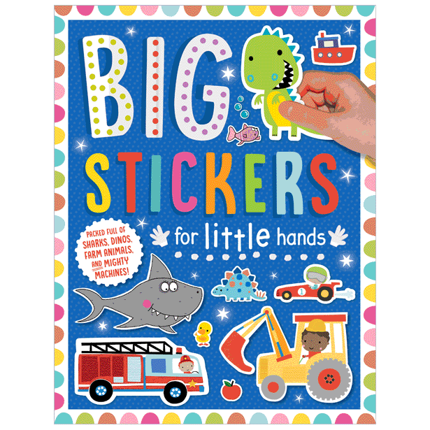 Libro de actividades con pegatinas
