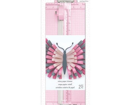 CORTADORA DE PAPEL GIRATORIA PINK