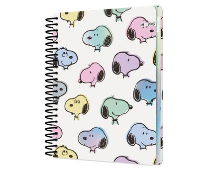 CUADERNO ESPIRAL DE 1 MATERIA SNOOPY
