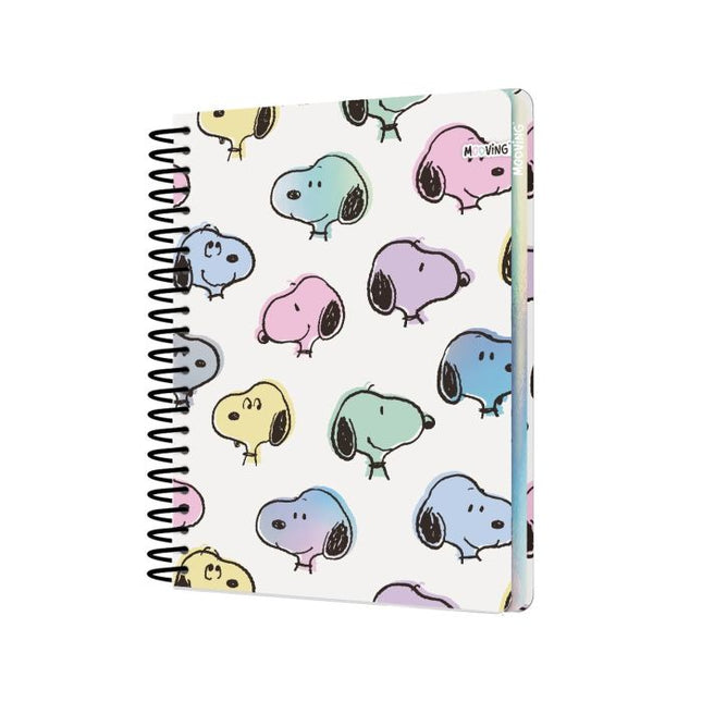 CUADERNO ESPIRAL DE 1 MATERIA SNOOPY