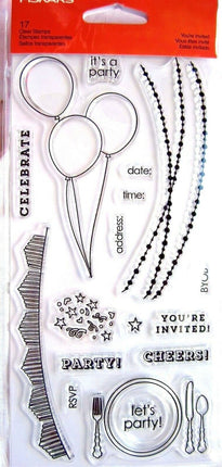 SELLOS TRANSP. YOU`RE INVITED - FISKARS