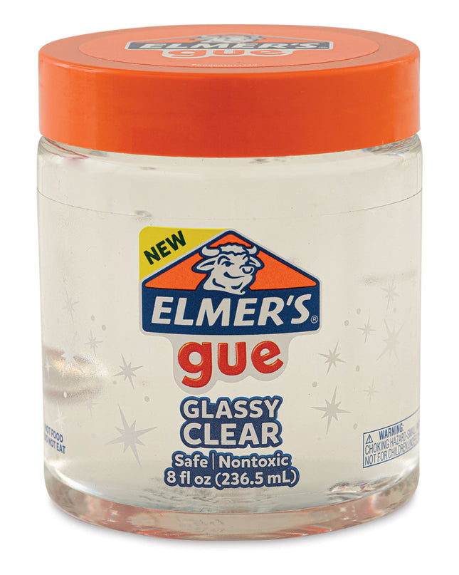 SLIME 8OZ GLASSY CLEAR ELMERS