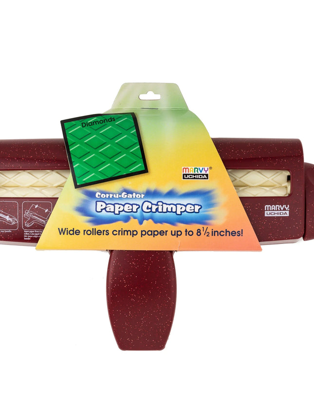 CORRUGADORA DE PAPEL FORMA DIAMANTE MARVY