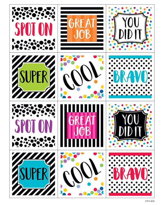 STICKERS BOLD & BRIGHT REWARDS