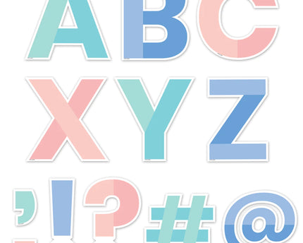 LETRAS COLOR BLOCK DESIGNER #5