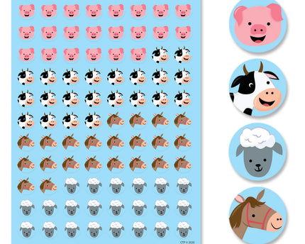 STICKERS FARM FRIENDS