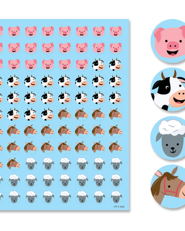 STICKERS FARM FRIENDS