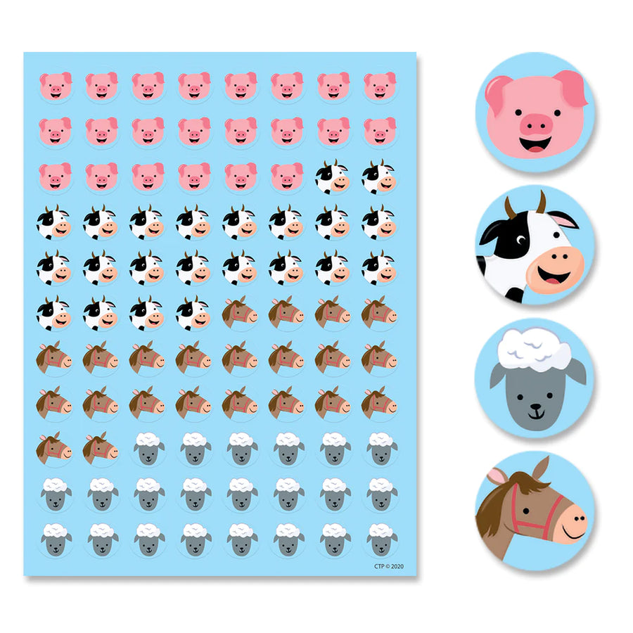 STICKERS FARM FRIENDS
