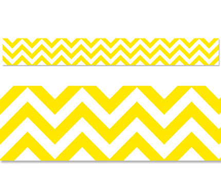 BORDE YELLOW CHEVRON