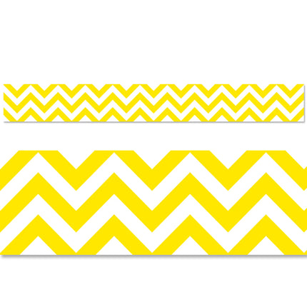 BORDE YELLOW CHEVRON