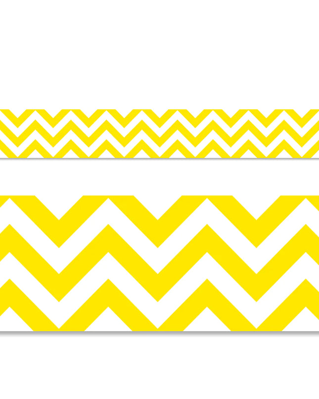 BORDE YELLOW CHEVRON