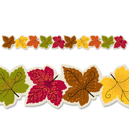 BORDE MAPLE LEAVES