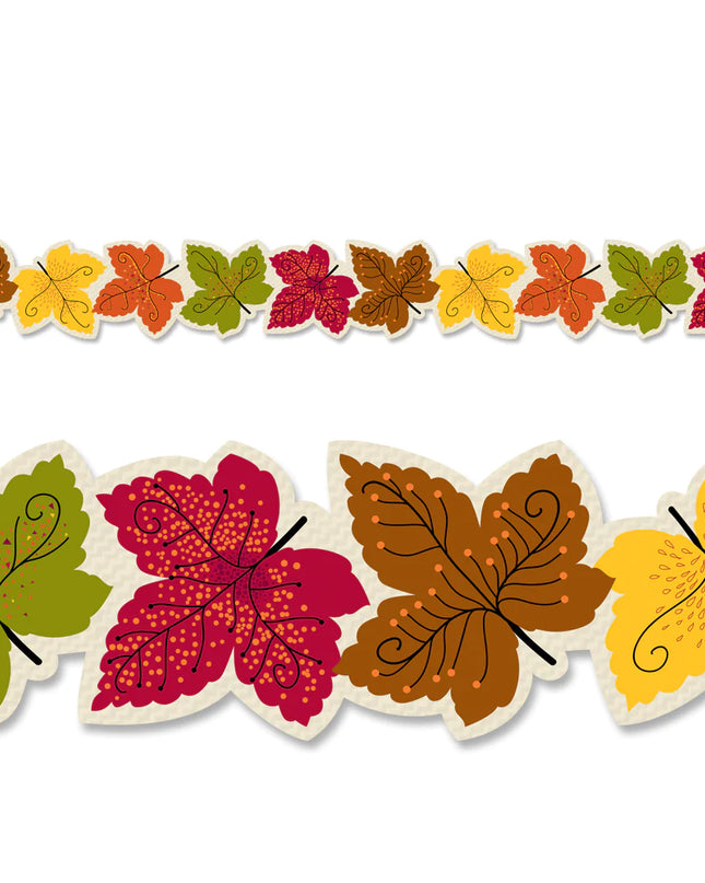 BORDE MAPLE LEAVES