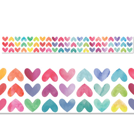 BORDE COLORFUL HEARTS