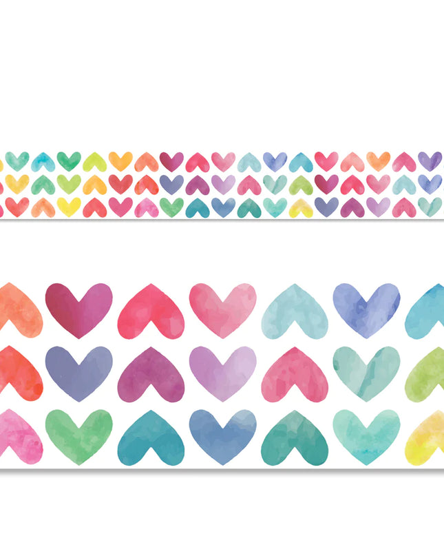 BORDE COLORFUL HEARTS